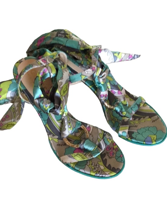 Guess Shoes - 🩵Guess by Marciano lace-up ribbon heels 👠